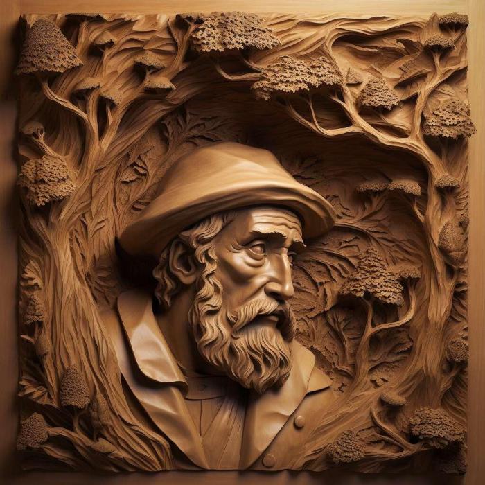 نموذج ثلاثي الأبعاد لآلة CNC 3D Art 